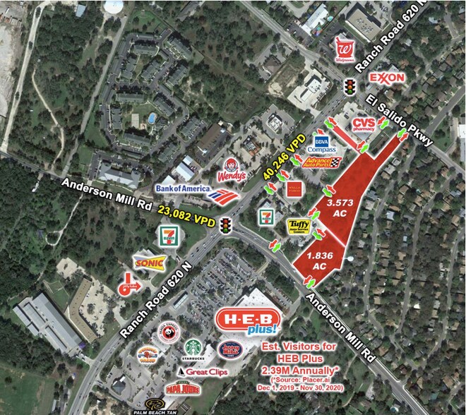 RR 620 & Anderson Mill Rd, Austin, TX for sale - Building Photo - Image 1 of 1