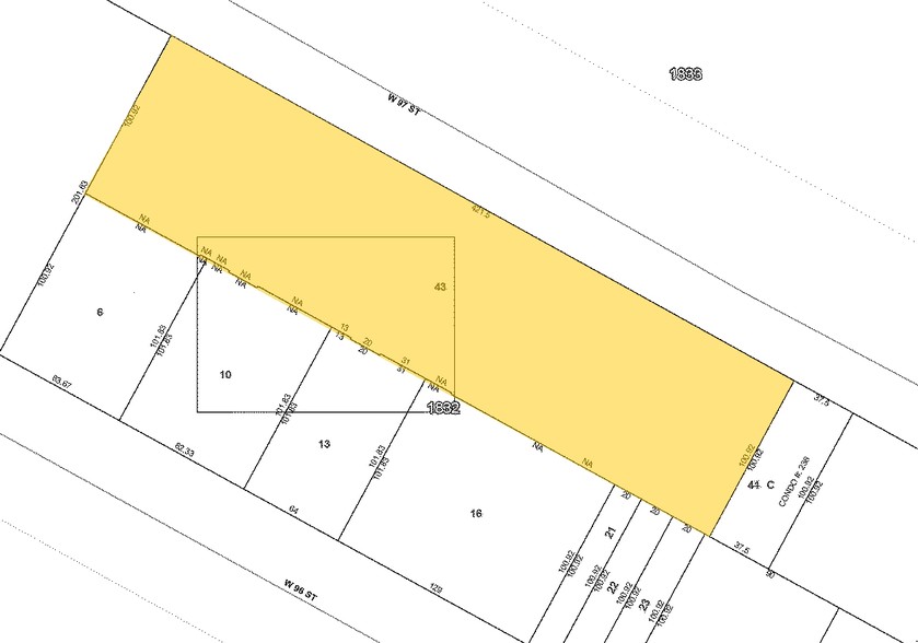 50 W 97th St, New York, NY for lease - Plat Map - Image 3 of 3