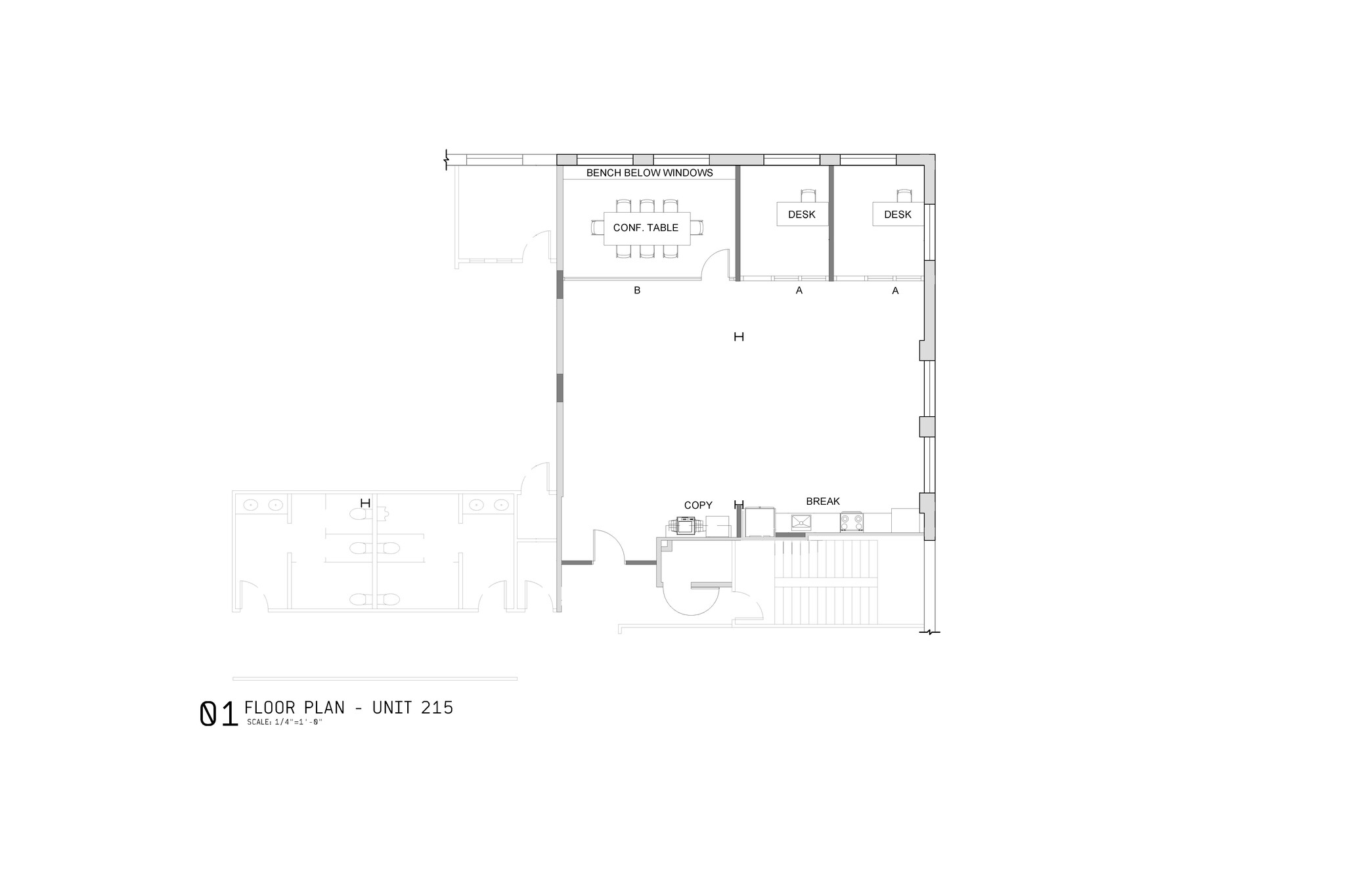 4100 Commerce St, Dallas, TX for lease Floor Plan- Image 1 of 8