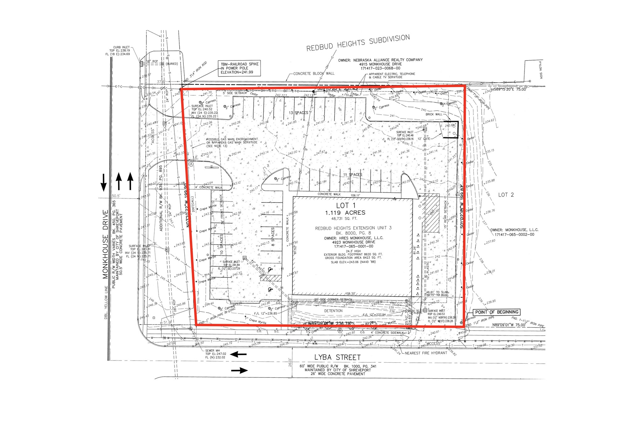 4923 Monkhouse Dr, Shreveport, LA 71109 Net Lease Investment 6.4