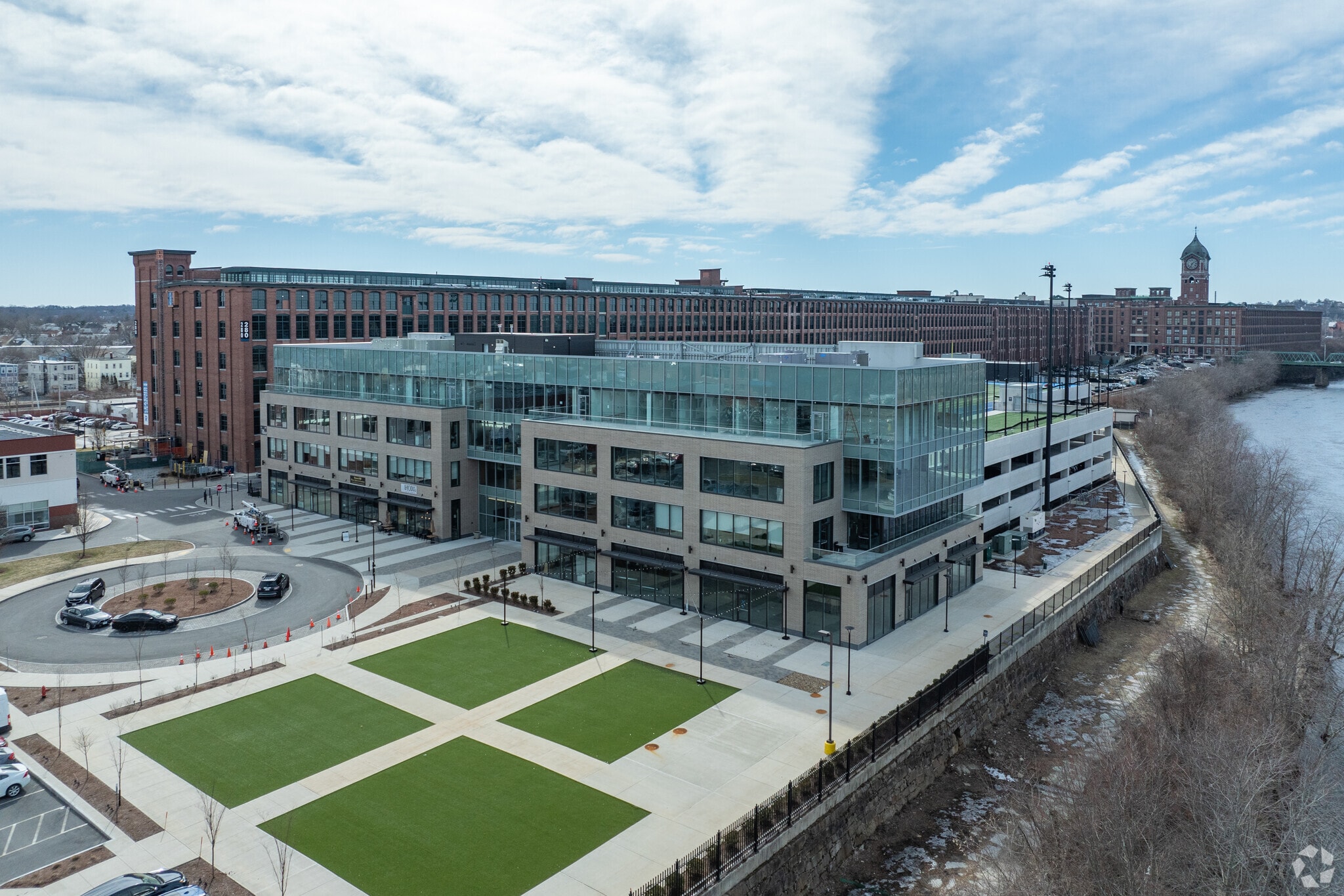 354 Merrimack St, Lawrence, MA for lease Aerial- Image 1 of 44