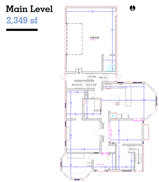 845 Mcdougall Rd NE, Calgary, AB for lease - Floor Plan - Image 3 of 5