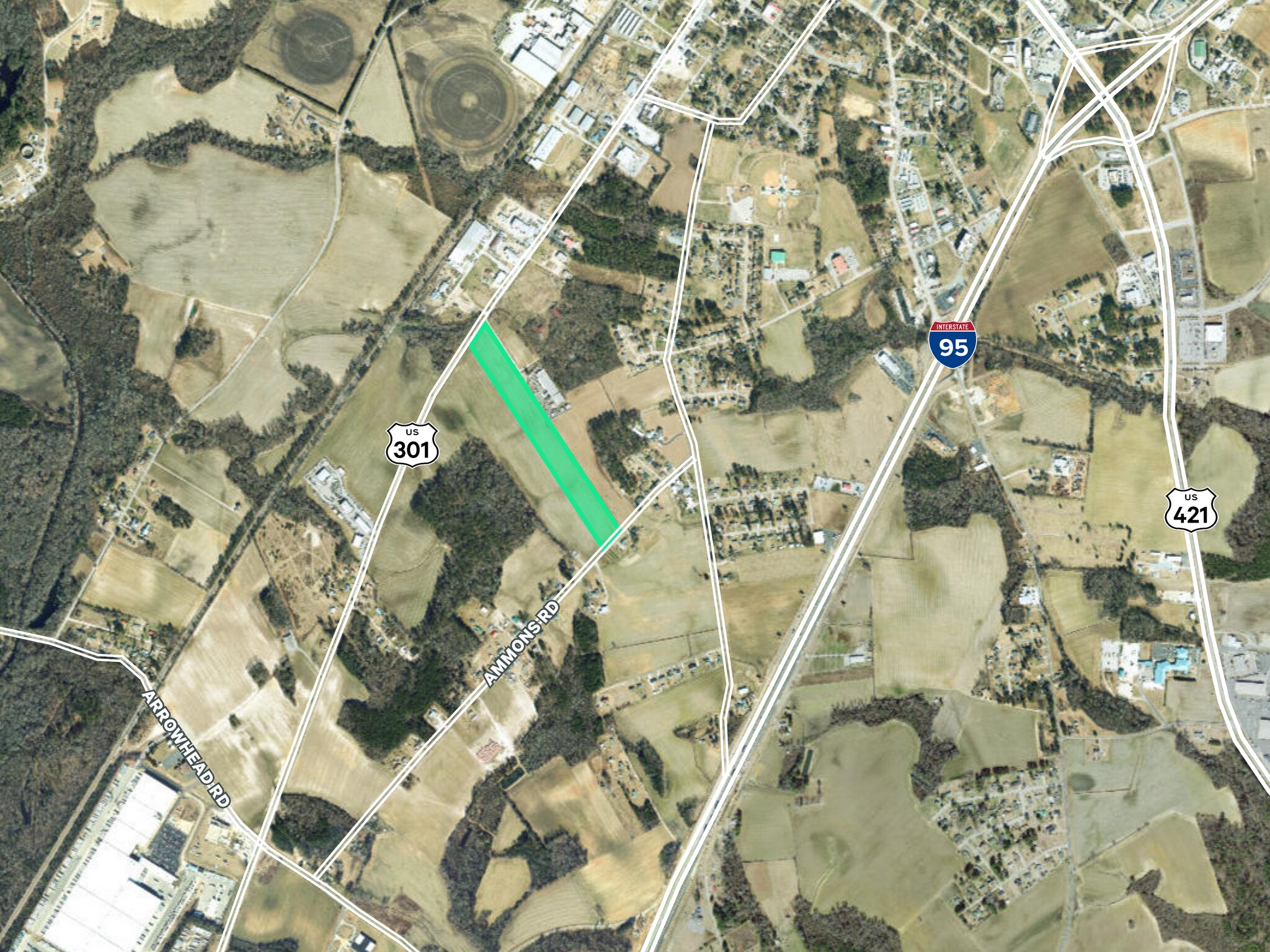 0 Dinan Rd, Dunn, NC for sale Aerial- Image 1 of 3