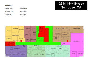 25 N 14th St, San Jose, CA for lease Floor Plan- Image 1 of 1