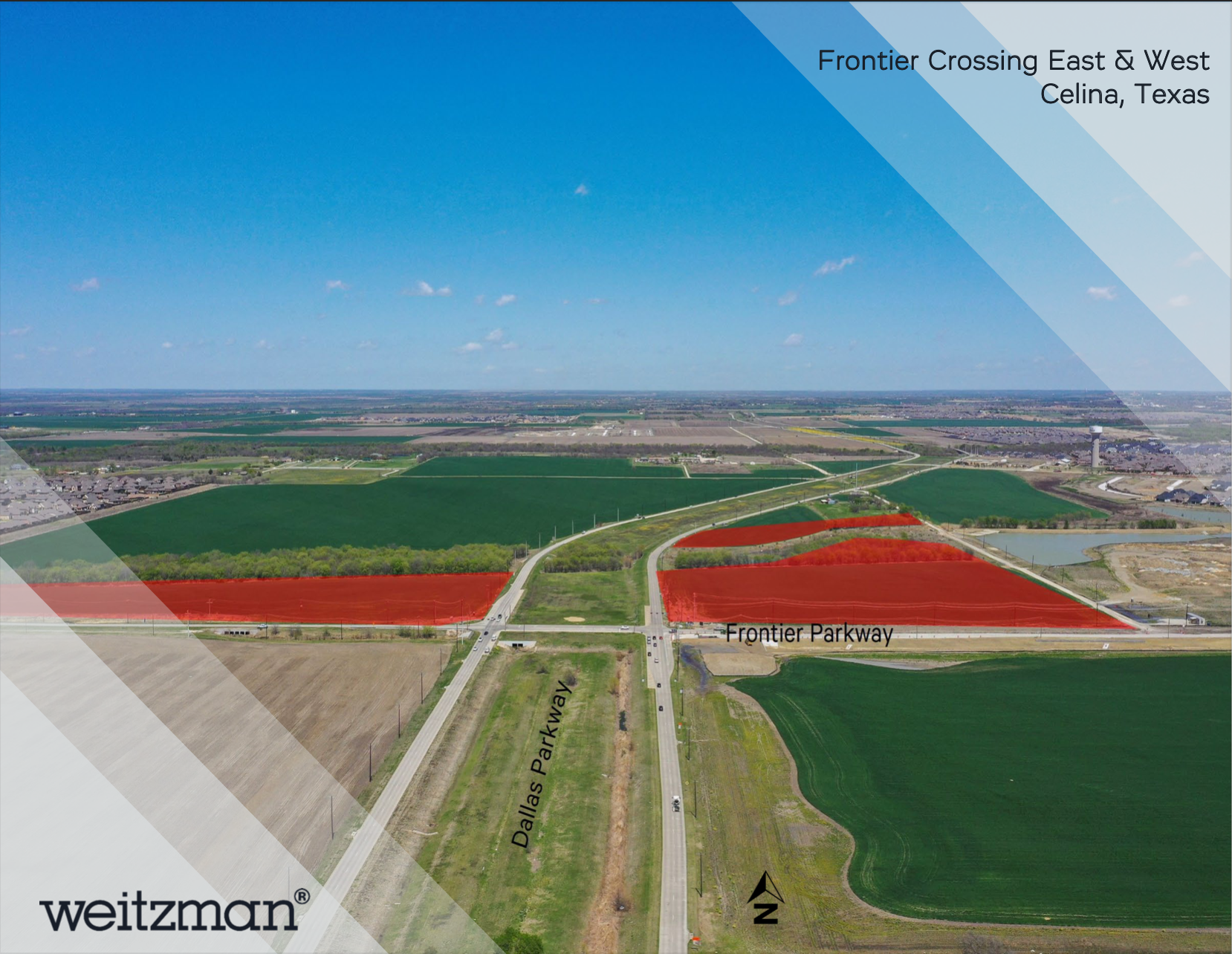 NEQ Frontier & DNT, Prosper, TX for lease Primary Photo- Image 1 of 3