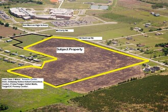 TBD Old Bastrop hwy, San Marcos, TX - aerial  map view - Image1