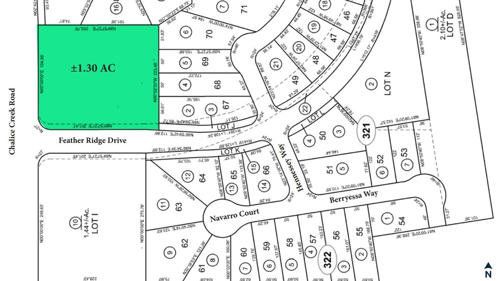 NEC Feather River Blvd & Chalice Creek Rd, Plumas Lake, CA for lease - Plat Map - Image 2 of 2