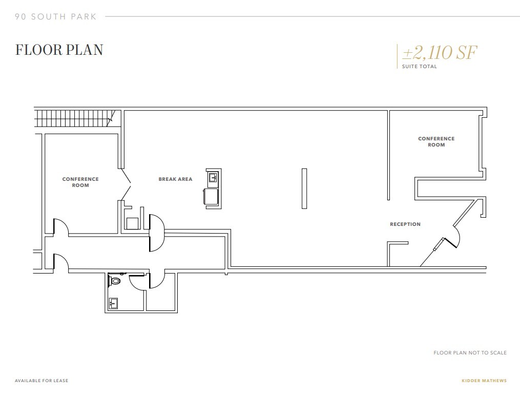 90-96 S Park St, San Francisco, CA for lease Floor Plan- Image 1 of 7