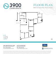 3900 E Camelback Rd, Phoenix, AZ for lease Floor Plan- Image 1 of 2