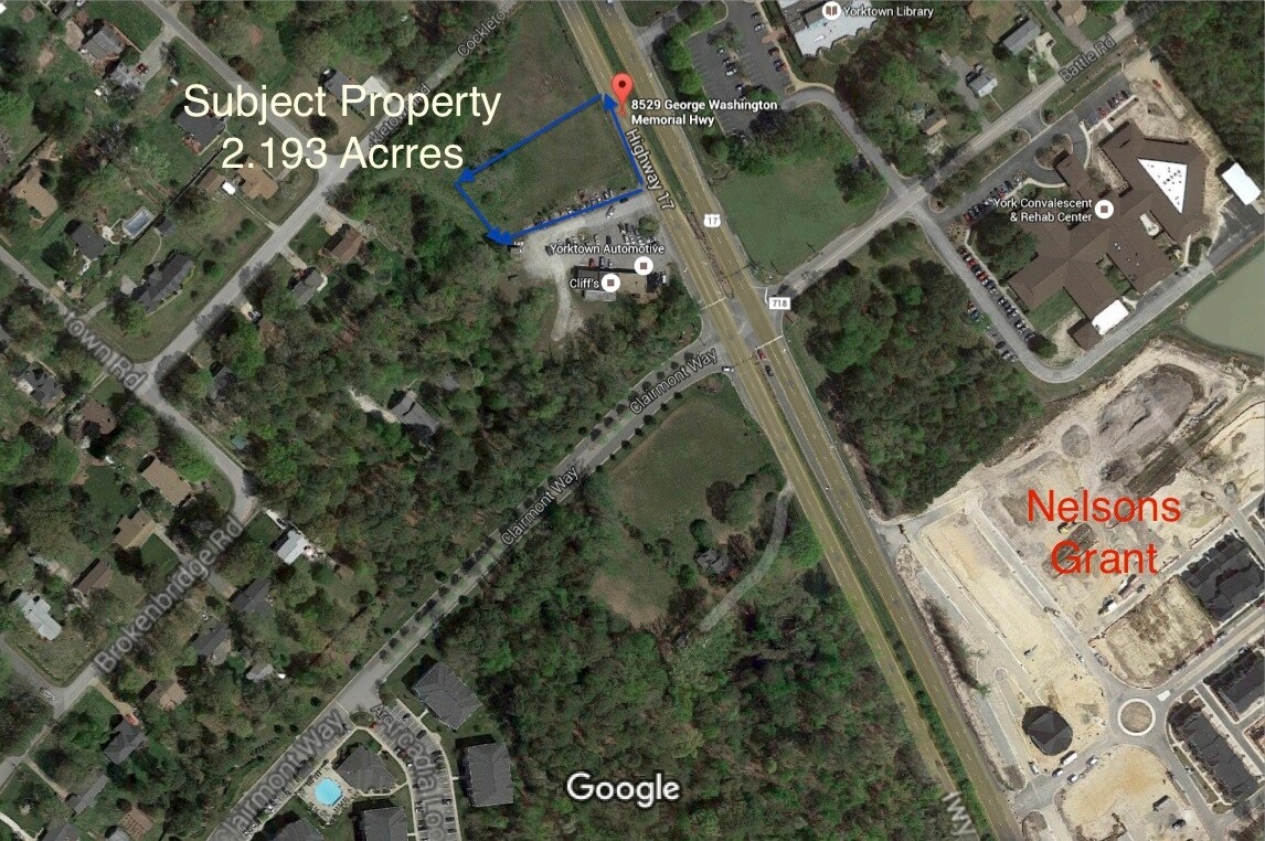 8529 George Washington Memorial Hwy, Yorktown, VA for sale Primary Photo- Image 1 of 1