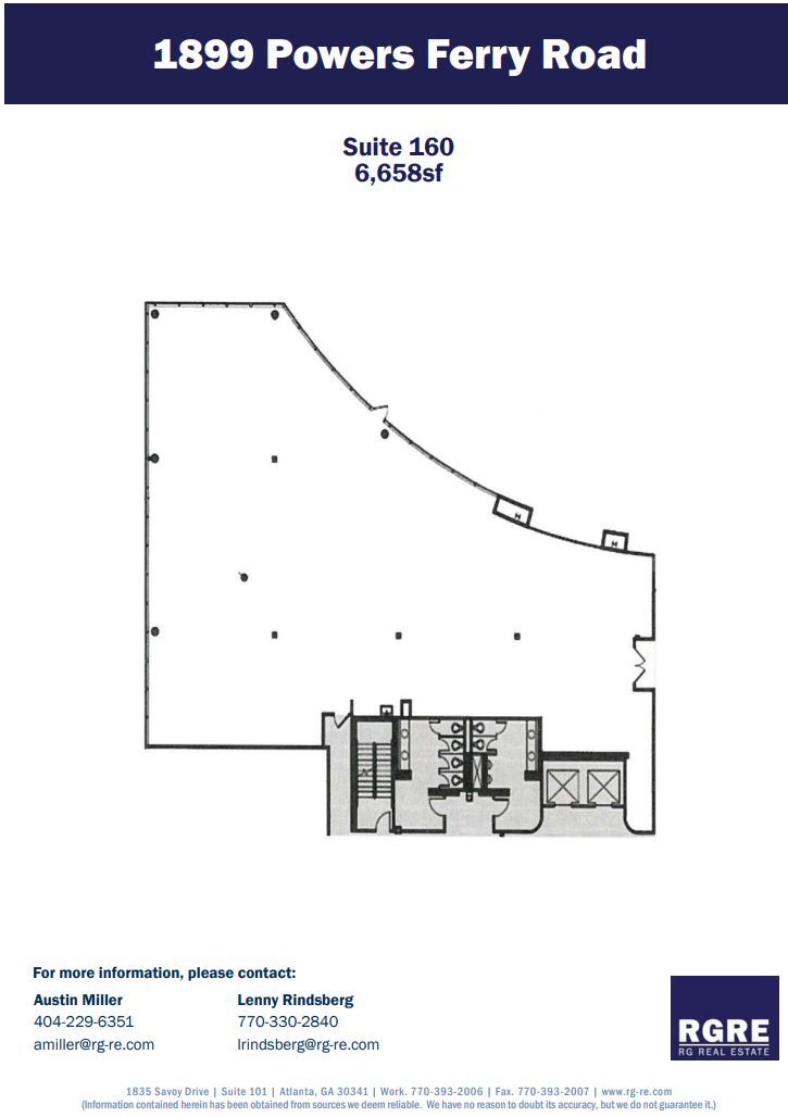 1899 Powers Ferry Rd SE, Atlanta, GA for lease Floor Plan- Image 1 of 4