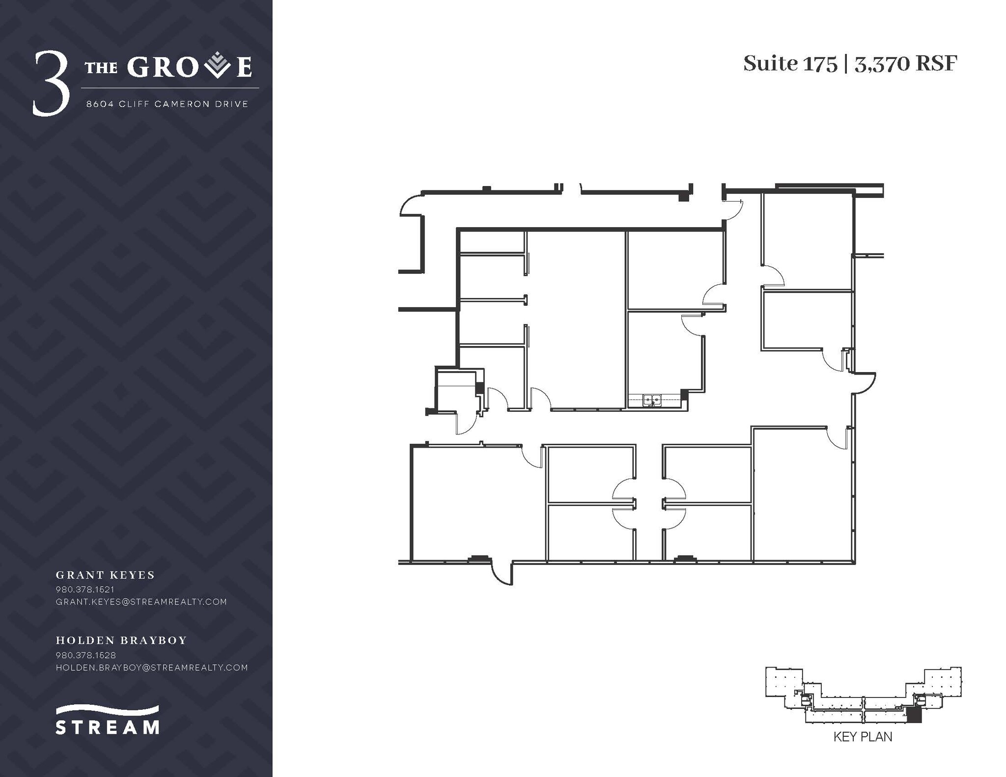 8604 Cliff Cameron Dr, Charlotte, NC for lease Floor Plan- Image 1 of 2