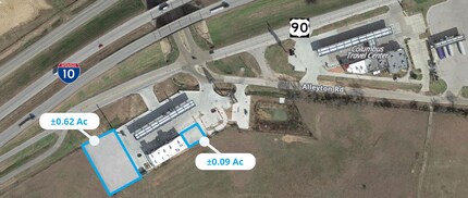 4475 I-10 & Alleyton Rd S, Alleyton, TX - AERIAL map view - Image1
