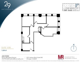 29 E Madison St, Chicago, IL for lease Floor Plan- Image 1 of 5