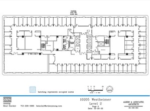 10205 Westheimer Rd, Houston, TX for lease Floor Plan- Image 1 of 1