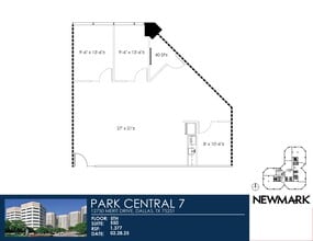 12750 Merit Dr, Dallas, TX for lease Floor Plan- Image 1 of 1