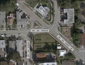 1510 NW 16th Ter, Miami, FL - aerial  map view