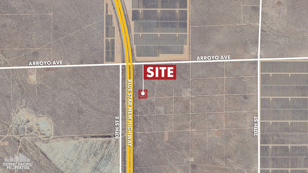 Bishop Dr & Arroyo Ave, Mojave, CA for sale - Aerial - Image 2 of 3