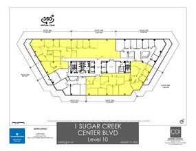 1 Sugar Creek Center Blvd, Sugar Land, TX for lease Floor Plan- Image 1 of 1