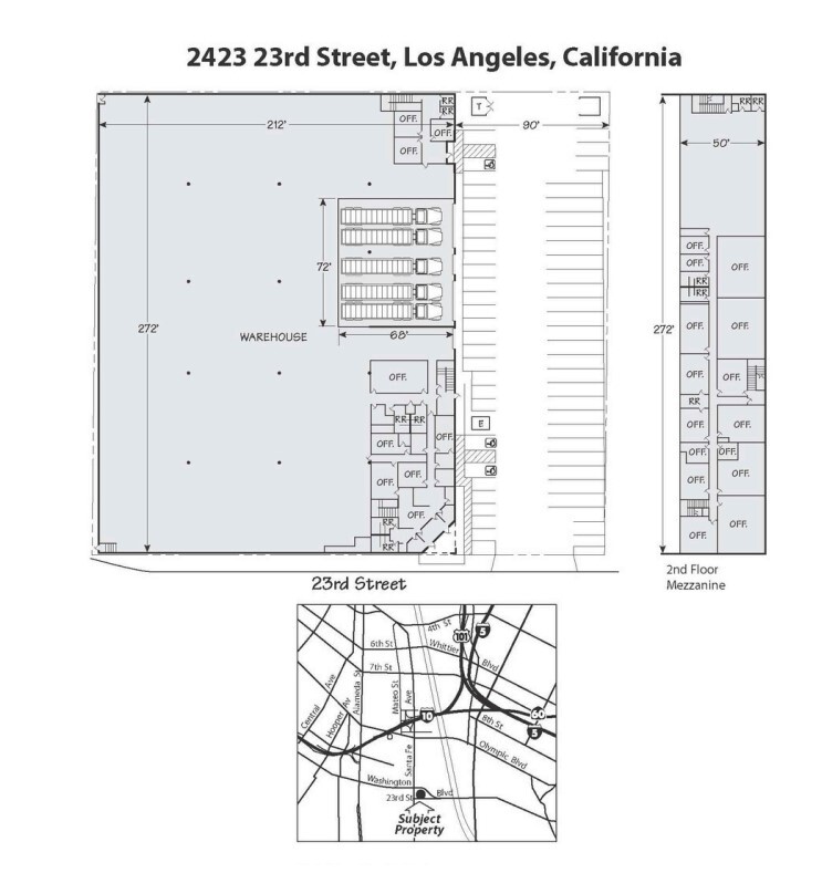 2423 E 23rd St, Los Angeles, CA for lease Floor Plan- Image 1 of 1