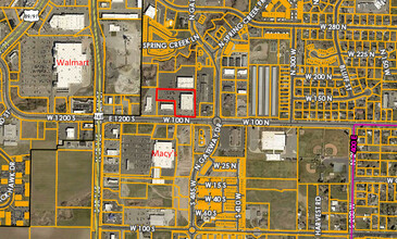 517 W 100 N, Providence, UT - aerial  map view