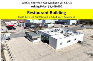 Restaurant Building - 6,256 sq.ft - Retail Space