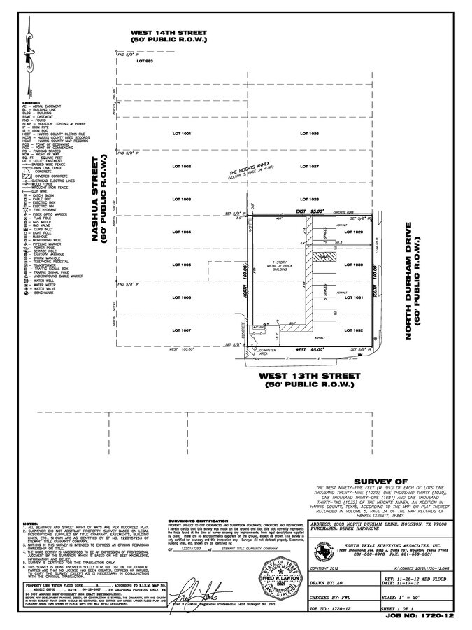 1303 N Durham Dr, Houston, TX 77008 Retail for Sale