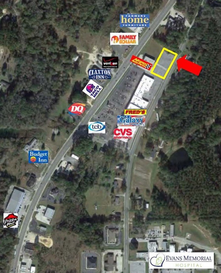 403 N Duval St, Claxton, GA 30417 Parcel C