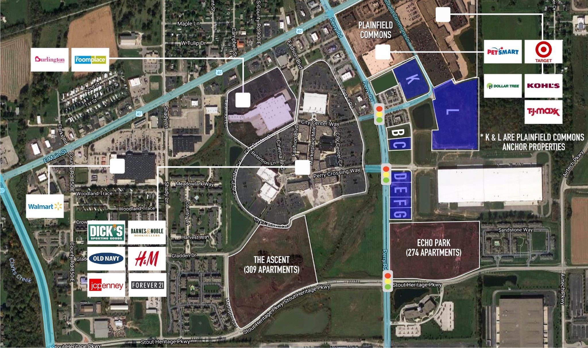 S Perry Rd, Plainfield, IN, 46168 Commercial Land For Sale
