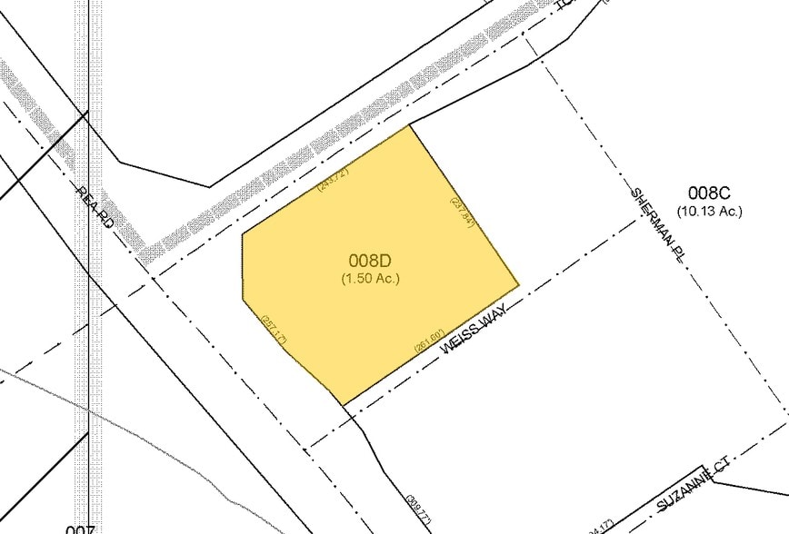 10012 Weiss Way, Waxhaw, NC for sale - Plat Map - Image 2 of 5