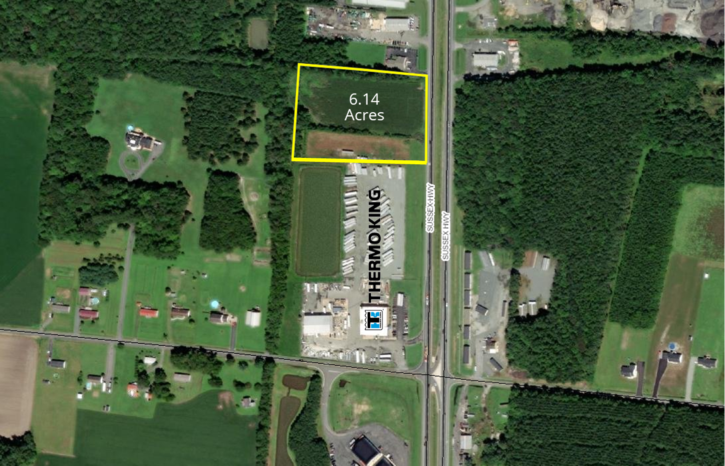 0 Route 13, Delmar, DE for sale Aerial- Image 1 of 2