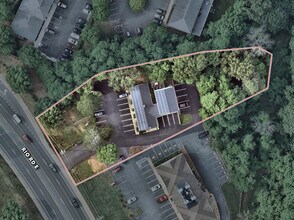 1455 Rio Road East, Charlottesville, VA - AERIAL  map view