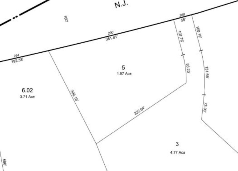 Block 67, Lot 5, West Long Branch, NJ for sale - Site Plan - Image 3 of 3