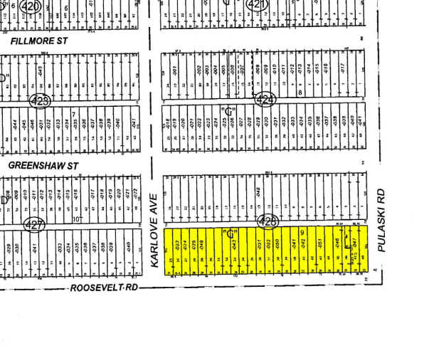 4000-4046 W Roosevelt Rd, Chicago, IL for sale - Plat Map - Image 2 of 5