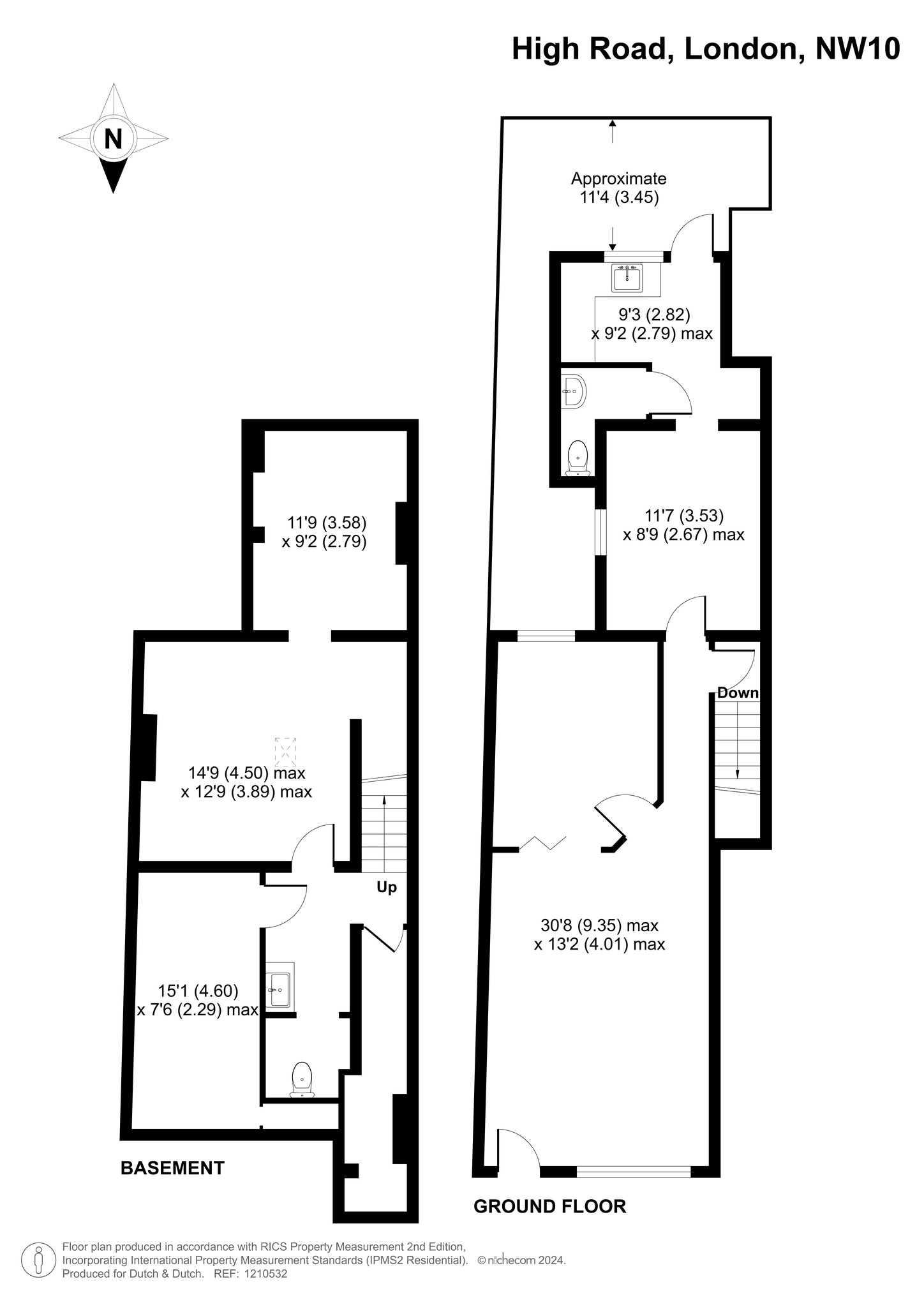 15 High Rd, London for lease Site Plan- Image 1 of 1