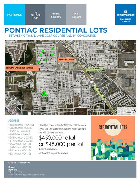 554 Luther, Pontiac, MI for sale - Building Photo - Image 3 of 4