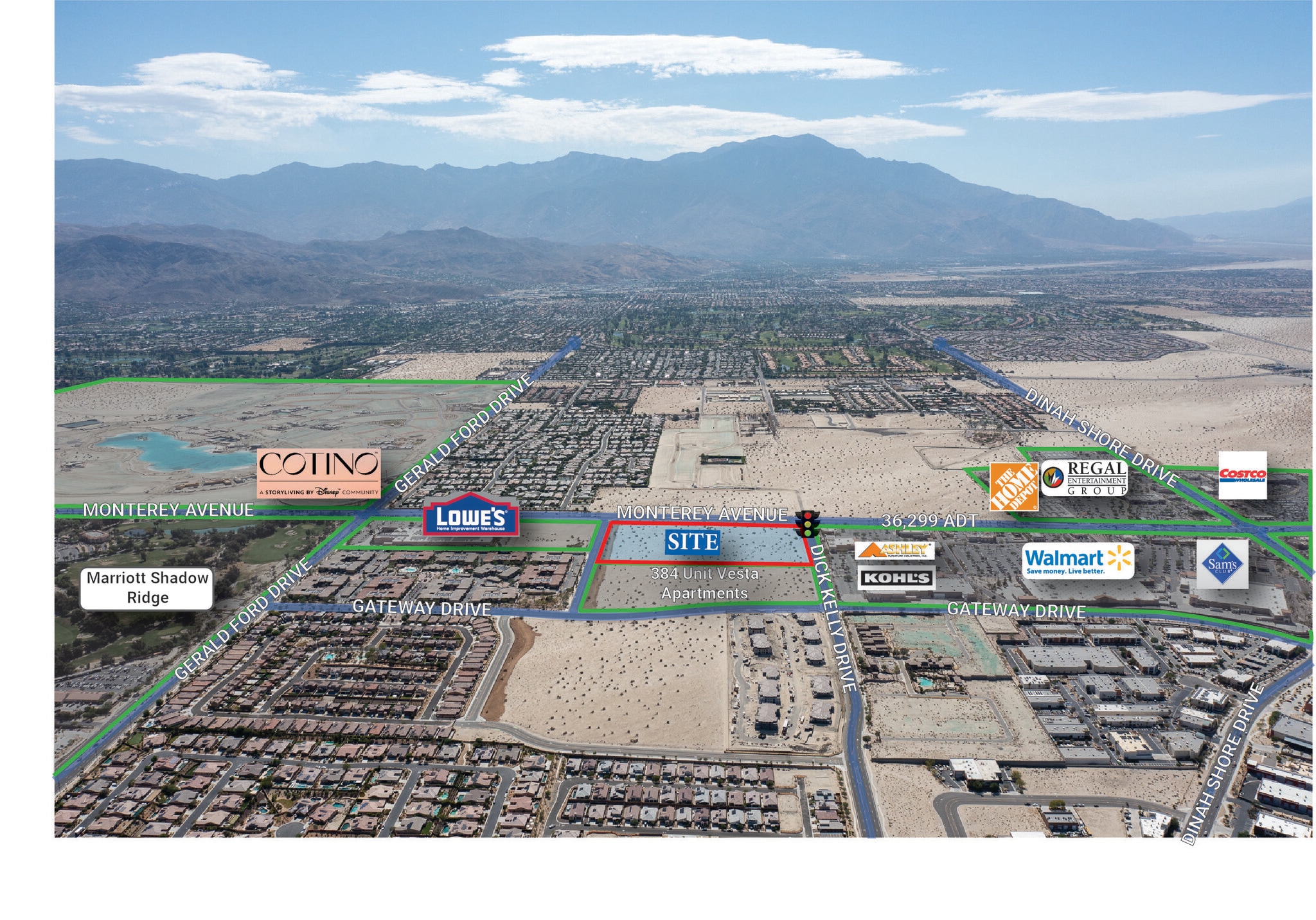 SEC Monterey Ave & Dick Kelly Dr, Palm Desert, CA for sale Building Photo- Image 1 of 4
