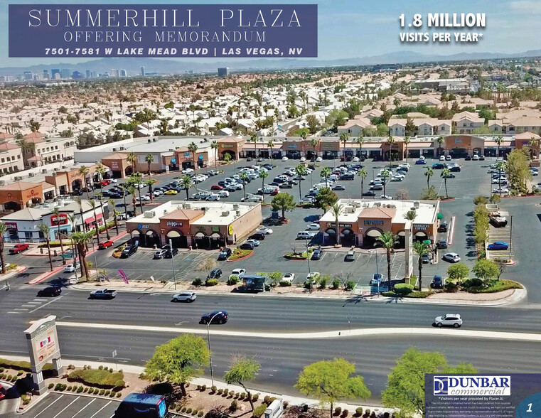 7501-7591 W Lake Mead Blvd, Las Vegas, NV for sale - Building Photo - Image 1 of 8