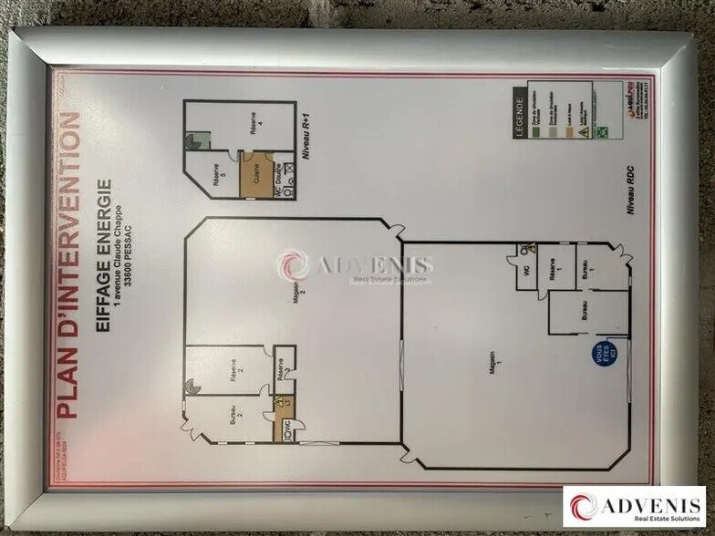 Flex in Pessac for lease - Floor Plan - Image 3 of 9