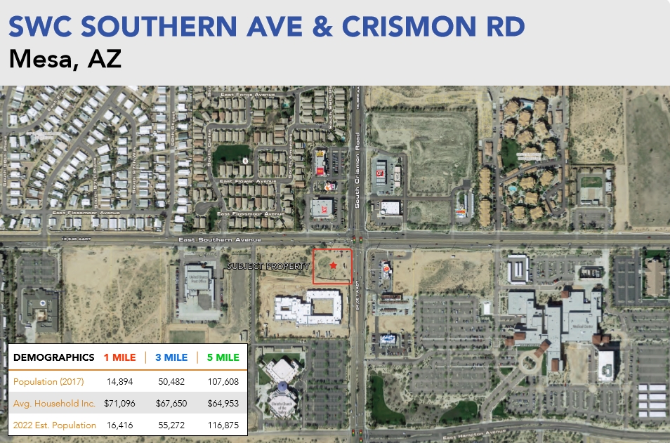 1222 E Crismon Rd, Mesa, AZ for sale Primary Photo- Image 1 of 1