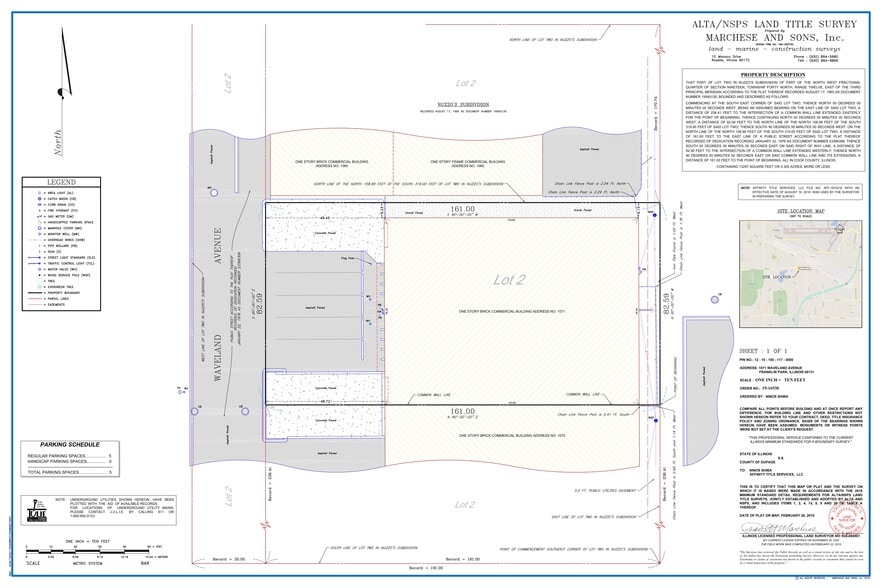 1071 Waveland Ave, Franklin Park, IL for sale - Floor Plan - Image 2 of 21
