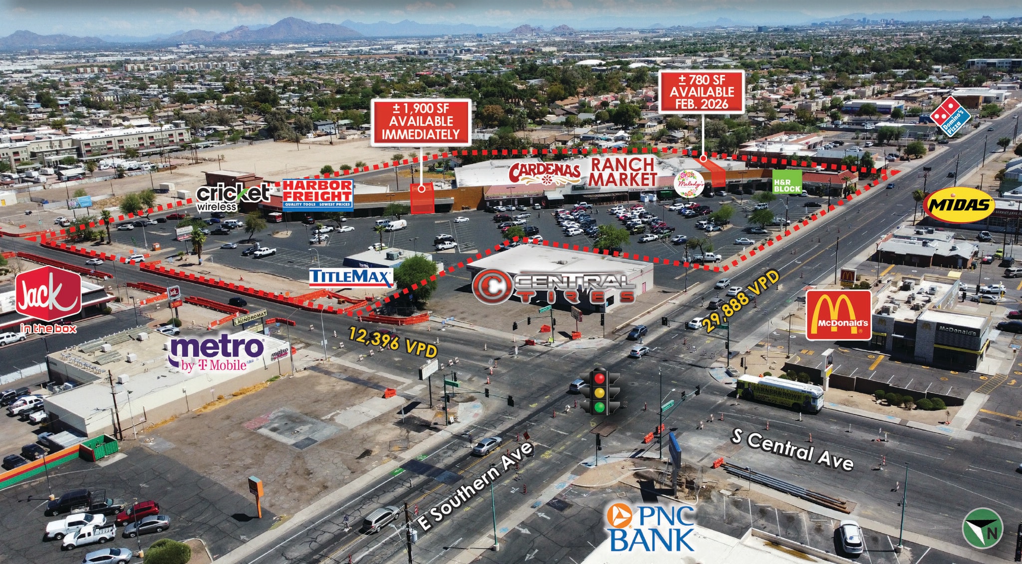 5833 S Central Ave, Phoenix, AZ for lease Interior Photo- Image 1 of 1