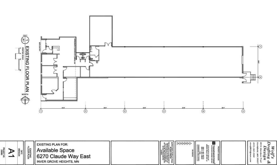 6250-6286 Claude Way, Inver Grove Heights, MN for lease Floor Plan- Image 1 of 1