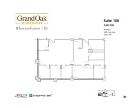 860 Blue Gentian Rd, Eagan, MN for lease Floor Plan- Image 1 of 1