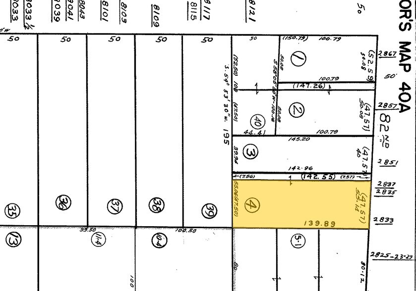 8100 MacArthur Blvd, Oakland, CA for lease - Plat Map - Image 2 of 43