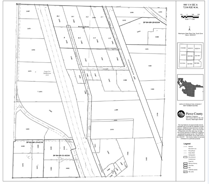 8803 Wa-16 NW, Gig Harbor, WA for sale - Plat Map - Image 3 of 3