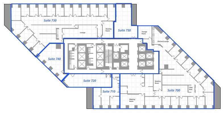 350 7th Ave SW, Calgary, AB for lease Floor Plan- Image 1 of 1