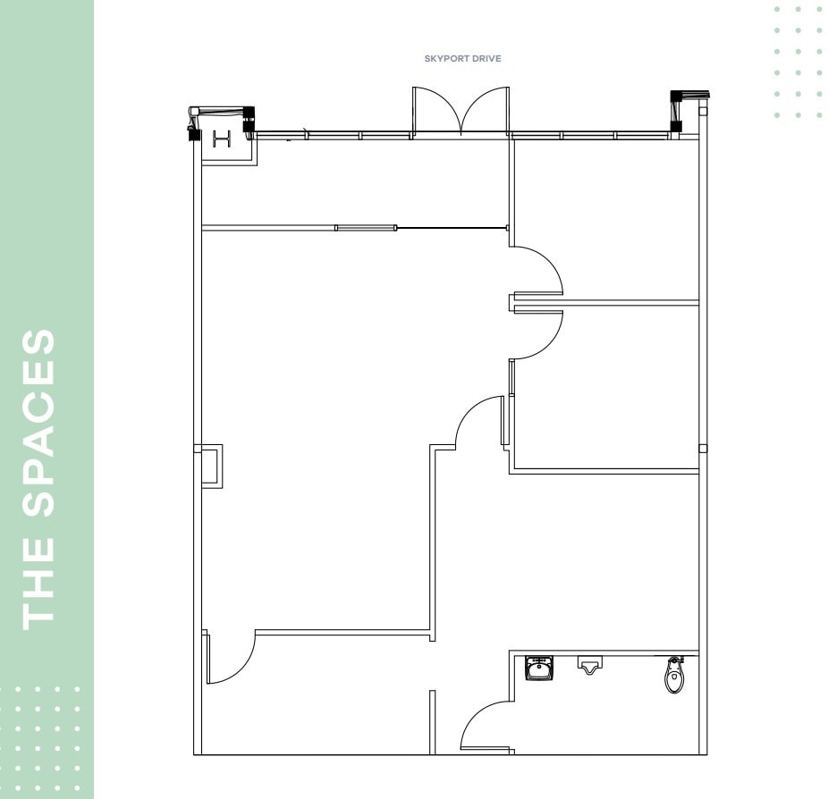 90 Skyport Dr, San Jose, CA for lease Floor Plan- Image 1 of 1