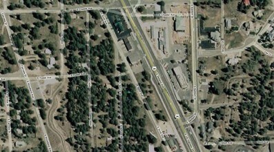 509 Scott Ave, Woodland Park, CO - AERIAL  map view
