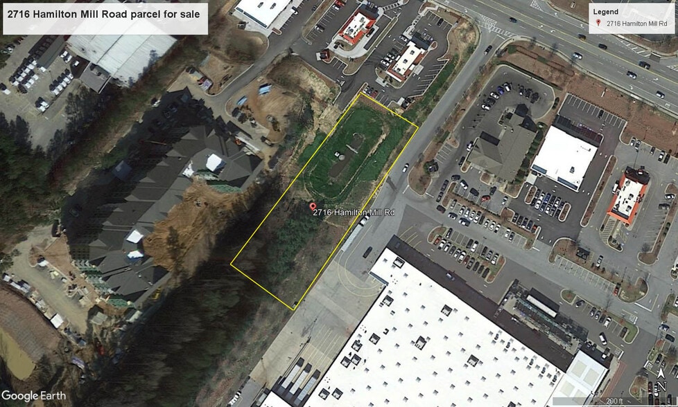 2716 Hamilton Mill -1, Buford, GA for sale - Aerial - Image 2 of 8